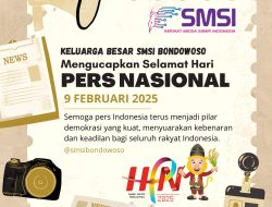 Selamat Hari Pers Nasional 2025: Pers sebagai Pilar Demokrasi dan Pemersatu Bangsa