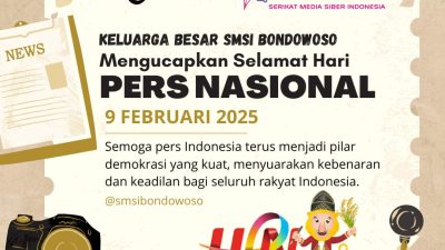 Selamat Hari Pers Nasional 2025: Pers sebagai Pilar Demokrasi dan Pemersatu Bangsa