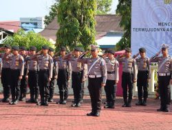 Polres Nias Gelar Apel Operasi Keselamatan Toba 2025: Tingkatkan Keselamatan Lalu Lintas