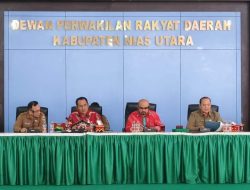 DPRD Nias Utara Gelar Rapat Paripurna: Pokir sebagai Langkah Awal Penyusunan RKPD