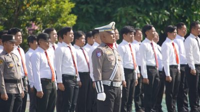 Apel Gelar Pasukan Operasi Keselamatan Nala 2025: Kapolres Tekankan Sinergitas Kuat untuk Keamanan Bersama