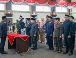 Pelantikan dan Pengukuhan Pejabat di Lingkungan Pemerintah Kabupaten Solok