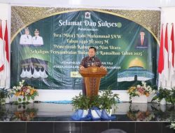 Pemkab Nias Utara Gelar Peringatan Isra’ Mi’raj: Ajak Umat Beragama Jalin Persatuan Menyambut Ramadhan