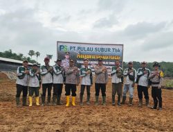 Wujudkan Ketahanan Pangan, Kapolsek Rambutan AKP Ledi, Lakukan Peninjauan Lokasi Penanaman Jagung