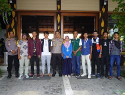 Kapolres Probolinggo Kota Berikan Selamat Kepada Atlet Road Bike yang Berprestasi Pada Tour Of Kemala Yogyakarta 2025