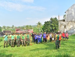 Sambut HUT Ke-64 Brigif 9/DY/2 Kostrad, Gelar Karya Bakti