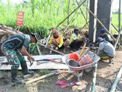 Satgas TMMD ke-123 Kodim Bondowoso Prioritaskan Kualitas dalam Pembangunan Gapura