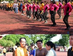 Polres Nias Bersama BRI Gunungsitoli Gelar Olahraga dan Jumat Berbagi, Wujud Sinergi dalam Meningkatkan Kesejahteraan Personil