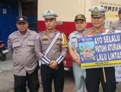 Kasat Lantas Polres Nias Ajak Masyarakat Jaga Keselamatan Berkendara di Operasi Keselamatan Toba 2025