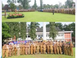 Wakil Wali Kota Lubuk Linggau Memimpin Apel Bulanan di Hari Pertama Kerja
