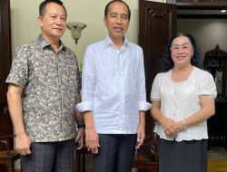 Wakil Bupati Nias Utara Yusman Zega Bersilaturahmi dengan Presiden ke-7 RI Joko Widodo: Paparkan Perkembangan Infrastruktur di Nias Utara