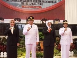 Serah Terima Jabatan Wali Kota dan Wakil Wali Kota Probolinggo Periode 2025-2030 Serta Sidang Paripurna Penyampaian Visi dan Misi