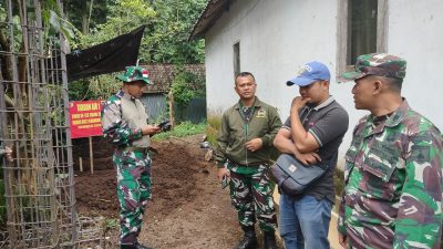 Dandim 0822 Bondowoso Tinjau Langsung Tandon Air 5.000 Liter, Satgas TMMD 123 Kerja Maksimal untuk Warga Trotosari