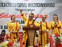 Pemko Gelar Penyambutan Walikota dan Wakil Walikota Gunungsitoli Periode 2025-2030