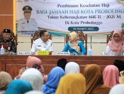 Wali Kota Aminuddin Buka Pembinaan Kesehatan Haji, Titip Doa untuk Kota Probolinggo