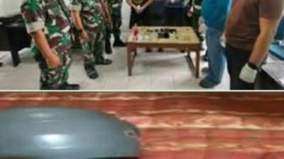 Personil Intel Kodim 0213/Nias Amankan Terduga Pelaku Pengedar Narkoba di Gunungsitoli