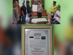 Kapolsek Purwokerto Selatan Polresta Banyumas Umrohkan Imam Masjid