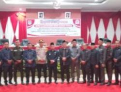 Rapat Paripurna dalam Dalam Rangka Penetapan Devi Suhartoni dan Junius Wahyudi Sebagai Bupati dan wakil Bupati tahun 2025-2030