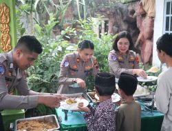 Satlantas Polres Purbalingga Buka Puasa Bersama Anak Yatim