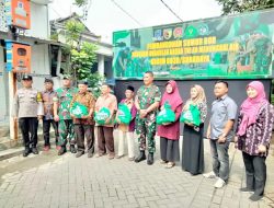 Kodim 0830 Resmikan Sumur Air Bersih Perdana di Surabaya