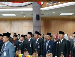 DPRD Lubuk Linggau Gelar Rapat Paripurna Istimewa, Dengarkan Pidato Walikota dan Wakil Walikota