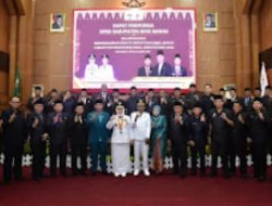 Dewan Perwakilan Rakyat Daerah Kabupaten Musi Rawas menggelar Rapat Paripurna tahun 2025