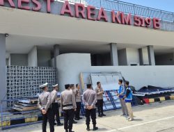 Kapolda Jateng Cek Jalur Tol Trans Jawa di Rest Area 519 B Sragen