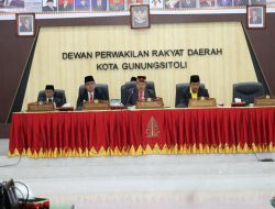 Ketua DPRD Pimpin Rapat Paripurna Hari Jadi Ke-347 Kota Gunungsitoli Tahun 2025