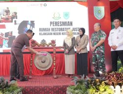 Rumah Perdamaian Adhyaksa di 29 Kelurahan Diresmikan Walikota