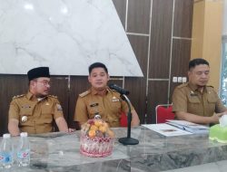 Wakil Walikota Palembang Prima Salam Kunjungan ke Camat IB 1