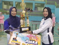 Kelurahan Triwung Lor Juara Turnamen Voli PKK 2025 Kota Probolinggo