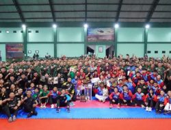 Brigif 9/DY/2 Kostrad, Menorehkan Prestasi Gemilang, Raih Juara 1 The 6 th National Open Karate Championship 2025