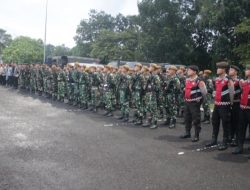 Kasdim 0418/Palembang Cek Persiapan Pengamanan,Pastikan Bandara SMB II Aman