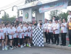 PDNI Run Blessing 2025 Meriah! Wali Kota Gunungsitoli Ajak Warga Rayakan Hidup Sehat