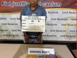 Polsek Bilah Hilir Berhasil Ringkus Seorang Pria Diduga Pengedar Narkoba