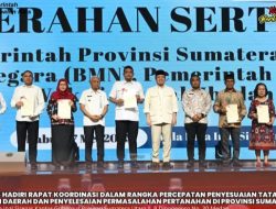 Dorong Penataan Ruang dan Reforma Agraria, Bupati Nias Hadiri Rakor Strategis di Medan