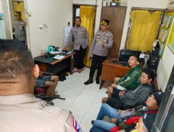 Operasi Pekat di Wilayah Wonocolo Tujuh Orang Terjaring dalam Upaya Penertiban Masyarakat