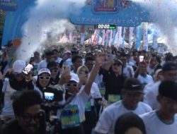 PLN Gelar Color Run 2025 di Palembang, Gaungkan Gaya Hidup Sehat dan Digital