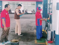 UPT Metrologi Legal Lakukan Tera Ulang PUBBM di SPBKB AKR Tongas