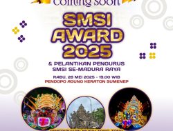SMSI Award 2025, Momentum Bersejarah Kolaborasi Media, Budaya, dan Apresiasi Se-Madura Raya