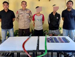 Operasi Pekat II Semeru 2025, Polisi Amankan Dua Remaja Hendak Tawuran di Jalan Bulaksari