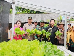 Menuju Indonesia Emas 2045 Kapolres Jember Dukung Ketahanan Pangan Bergizi di Wilayah Kecamatan Ambulu