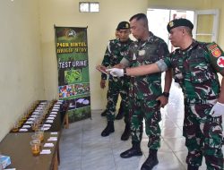 Staf Intelijen Brigif 9/DY/2 Kostrad Gelar Penyuluhan Pencegahan, Pemberantasan, Penyalahgunaan Peredaran Narkoba