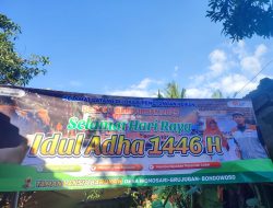 Potong 91 Domba dan 3 Ekor Sapi di Hari Idul Adha, Rumah Zakat Bondowoso Kembali Berbagi Kebahagiaan untuk Warga Desa