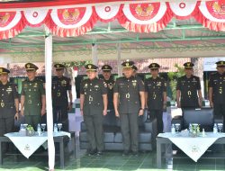 Kasiter Brigif 9 Kostrad Hadiri Penutupan Diktukba TNI AD TA 2025 di Jember