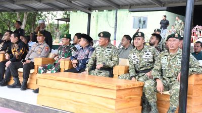 Dandim 0822/Bondowoso Hadiri Upacara Serah Terima Jabatan Danyon 514/SY Dipimpin Danbrigif 9/K