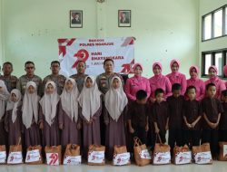 Polres Nganjuk Gelar Bakti Sosial Serentak di Panti Asuhan, Wujud Nyata Kepedulian di Hari Bhayangkara ke-79