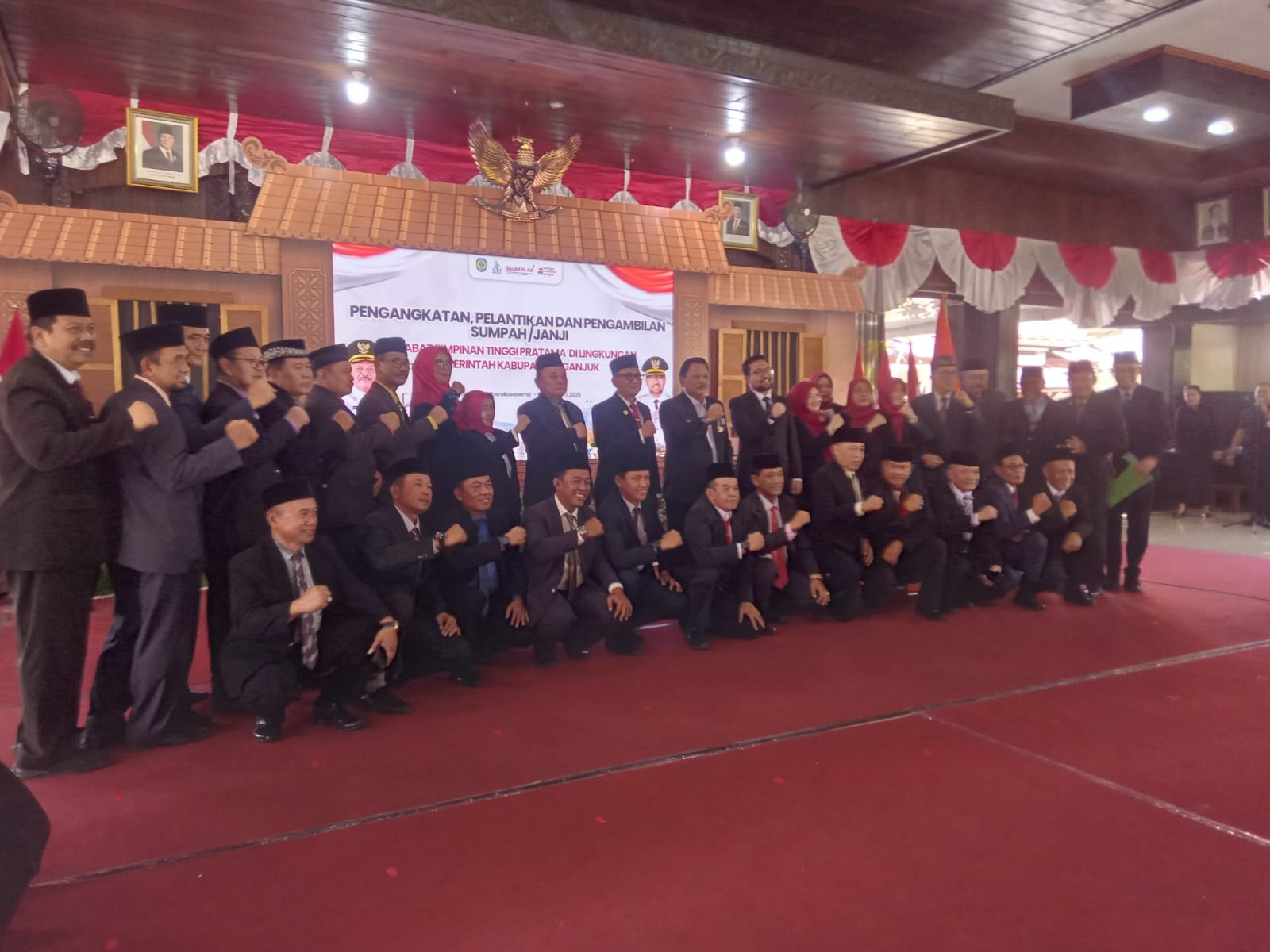 Pemkab Nganjuk Lantik Ratusan Pejabat Baru, Tandai Era Baru Pembangunan Daerah