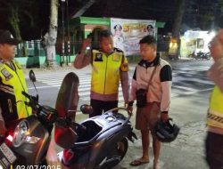 Polres Nganjuk Gelar Patroli SREG dan Program Sokoguru Jelang Pengesahan Warga Baru PSHT