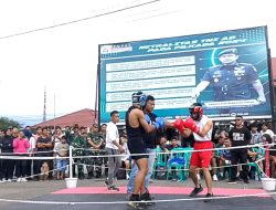 Kodim 0417/Kerinci Gelar Fun Glove Match Boxing, Bentuk Kepedulian TNI Terhadap Generasi Muda